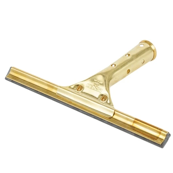 UngerĀ® Unger GS250 GoldenClip 10" Window Squeegee With Brass Handle - Image 3