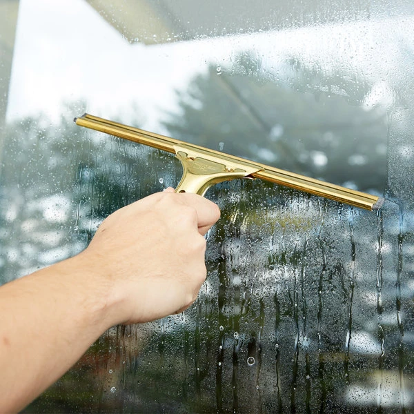 UngerĀ® Unger GS300 GoldenClip 12" Window Squeegee With Brass Handle