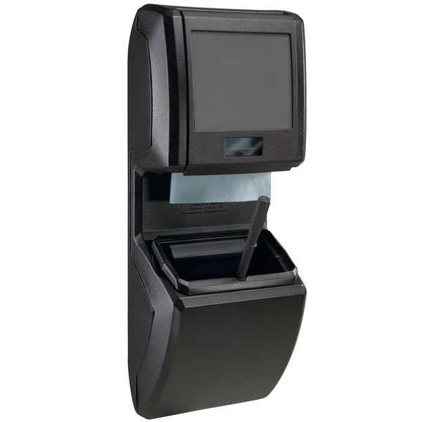 Commercial Zone 75090199 Islander Series Vue-T-Ful Black (Spanish Panel) Windshield Washing Service Center With Spanish Graphic And Squeegee - Image 2