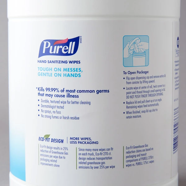 Purell® 9113-06 270 Count Hand Sanitizing Wipes - Image 6