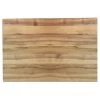 Tablecraft CBW1520175 20" X 15" X 1 3/4" Wooden Butcher Board Chopping Block