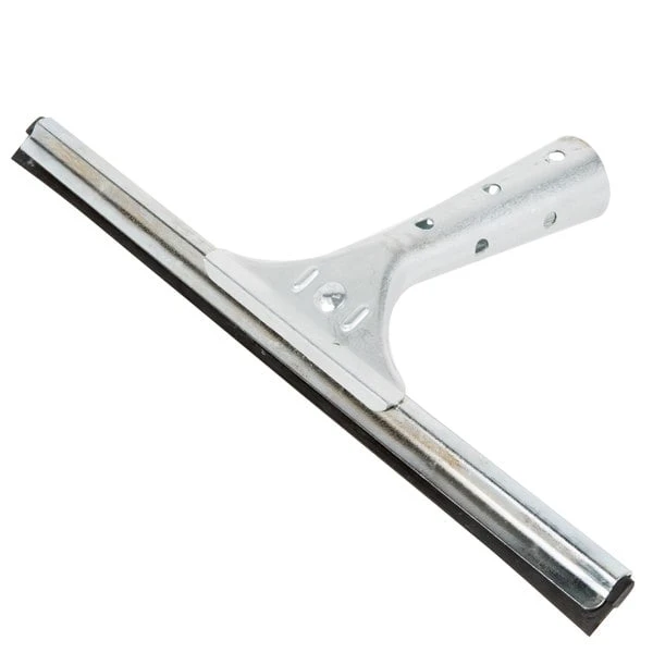 Carlisle 4007000 12" Window Squeegee With Steel Handle - Image 2