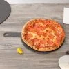 Epicurean 12" Slate Richlite Wood Fiber Round Pizza Board With 5" Handle 429-171202