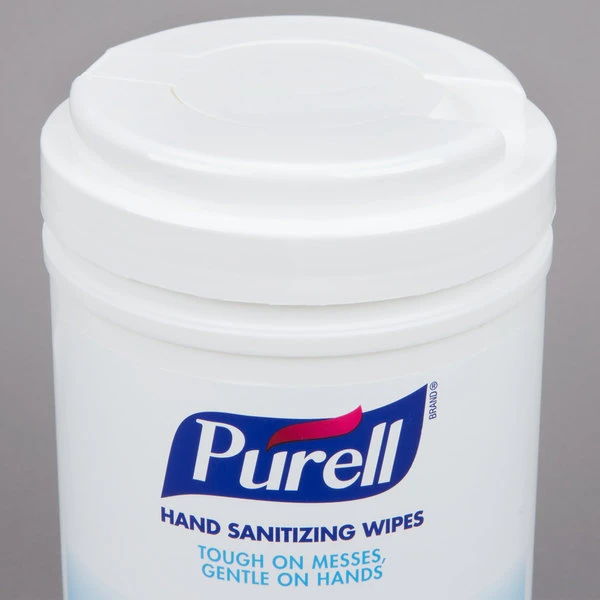 Purell® 9031-06 Alcohol Formulation Sanitizing Wipes 175 Count Canister - Image 4