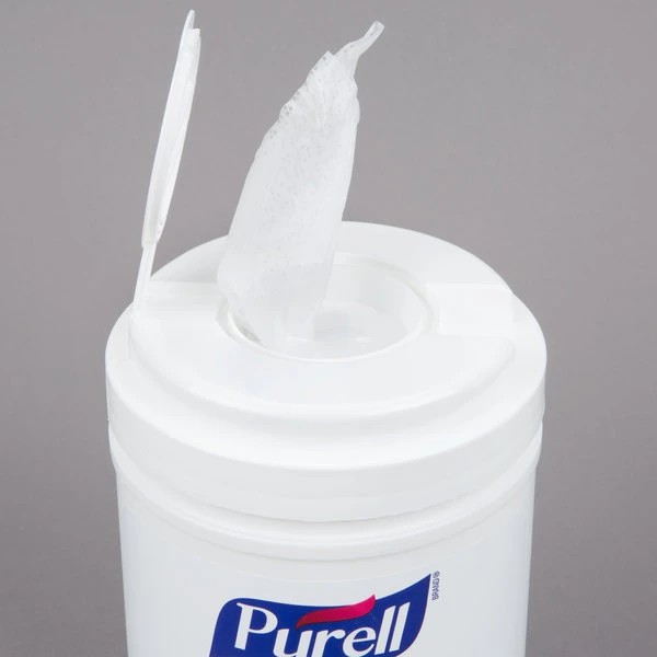 Purell® 9031-06 Alcohol Formulation Sanitizing Wipes 175 Count Canister - Image 5