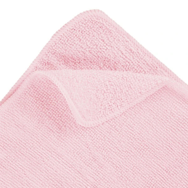 Rubbermaid 1820577 HYGEN Sanitizer Safe 12" X 12" Pink Microfiber Cloth - 24/Pack - Image 4