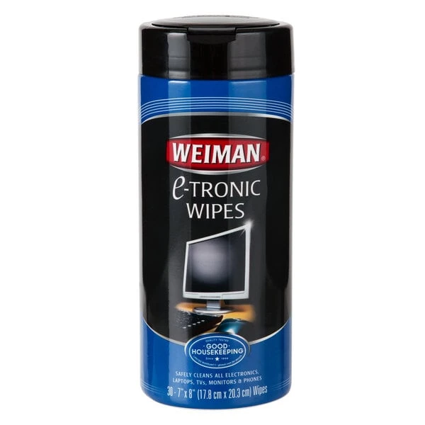 Weiman W93 30 Ct. E-Tronic Electronics Cleaning Wipes - 4/Case