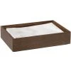 GET Enterprises WB-962WD-GA Urban Renewal 9" X 6" X 2" Gray Ash Rectangular Stackable Wood Display Box