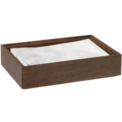 GET Enterprises WB-962WD-GA Urban Renewal 9" X 6" X 2" Gray Ash Rectangular Stackable Wood Display Box