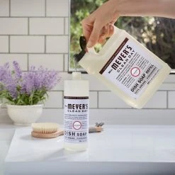 Mrs. Meyer's® Mrs. Meyer's Clean Day 347543 48 Oz. Lavender Scented Dish Soap Refill - 6/Case