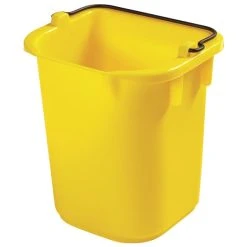Rubbermaid 1857374 5 Qt. Yellow Heavy Duty Pail