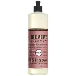 Mrs. Meyer's® Mrs. Meyer's Clean Day 347640 16 Oz. Rosemary Scented Dish Soap - 6/Case