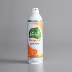 Seventh Generation 22980 13.9 Oz. Fresh Citrus And Thyme Disinfectant Spray - 8/Case