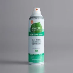 Seventh Generation 22981 13.9 Oz. Eucalyptus, Spearmint, And Thyme Disinfectant Spray - 8/Case