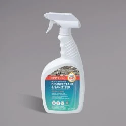 ECOS PL9635/06 Pro 32 Oz. Fresh Citrus Scented Multi-Surface Disinfectant And Sanitizer - 6/Case