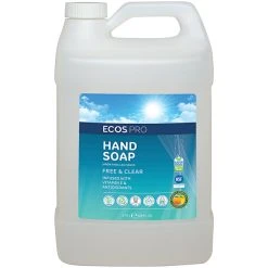 ECOS PL9663/04 Pro 1 Gallon Free And Clear Hand Soap - 4/Case