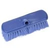 Carlisle 40050EC14 Sparta Flo Thru 9 1/2" Blue Flagged Vehicle And Wall Cleaning Brush