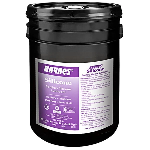 Haynes Manufacturing Haynes 105 5 Gallon Sanitary Silicone Lubricant Oil