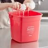 Noble Products King-Pail 10 Qt. Red Sanitizing Pail