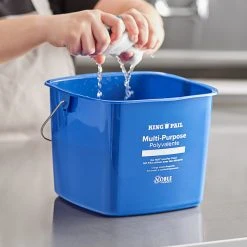 Noble Products King-Pail 8 Qt. Blue Cleaning Pail