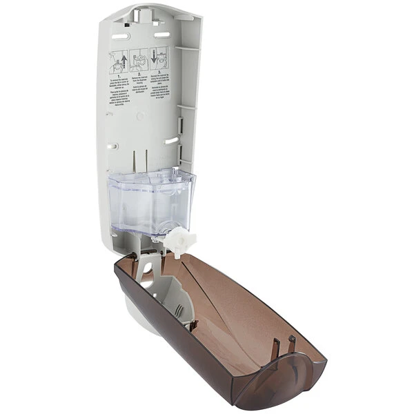 DialĀ® Dial DIA03922 1 Liter Smoke Manual Hand Soap Dispenser / Amenity Dispenser - Image 4