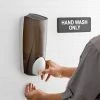 Dial® Dial DIA03922 1 Liter Smoke Manual Hand Soap Dispenser / Amenity Dispenser