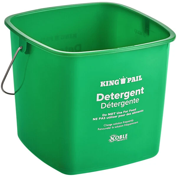 Noble Products 6 Qt. Green Cleaning Pail - Image 2