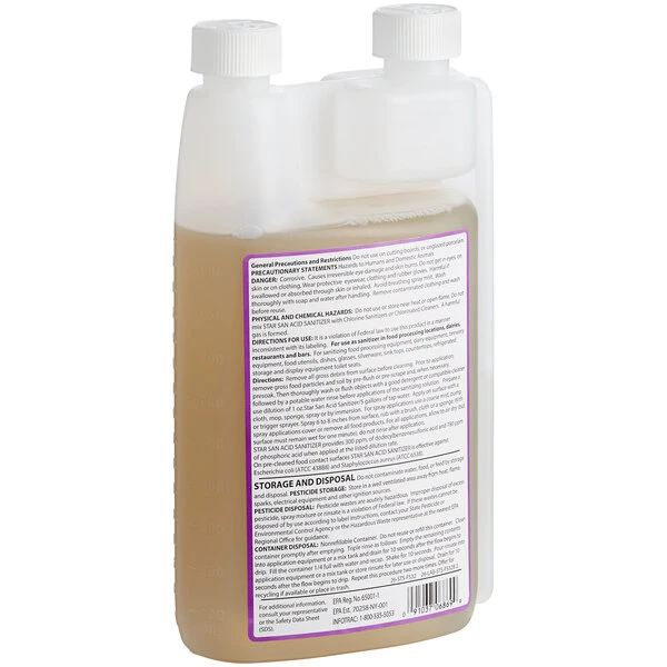 Five Star Chemicals 26-STS-FS32-10 Star San High-Foaming Brewery Sanitizer 32 Oz. - Image 2