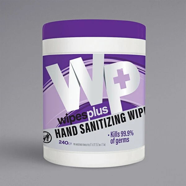 WipesPlus 240 Count Hand Sanitizing Wipes