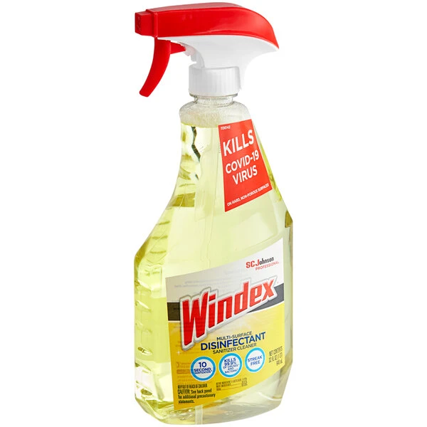 SC Johnson Windex® 322369 32 Oz. All Purpose Multi Surface Disinfectant Cleaner