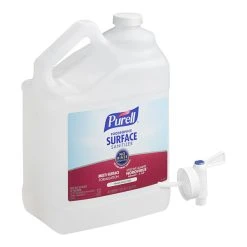 PURELLĀ® Purell 4341-04 1 Gallon / 128 Oz. Fragrance-Free Foodservice Surface Sanitizer - 4/Case