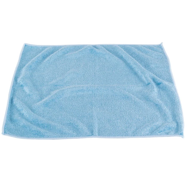 Unger® Unger MB40B SmartColor MicroWipe 16" X 16" Blue Medium-Duty Microfiber Cleaning Cloth - 10/Pack - Image 5