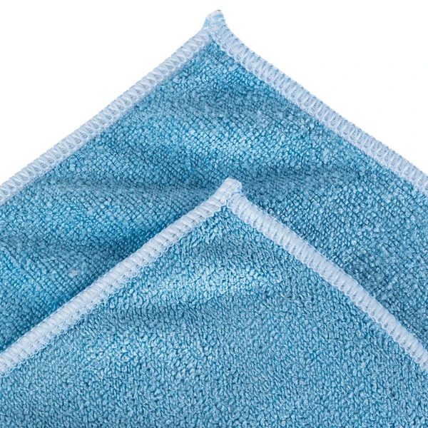 Unger® Unger MB40B SmartColor MicroWipe 16" X 16" Blue Medium-Duty Microfiber Cleaning Cloth - 10/Pack - Image 6