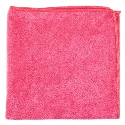 UngerĀ® Unger MB40R SmartColor MicroWipe 16" X 16" Red Medium-Duty Microfiber Cleaning Cloth - 10/Pack