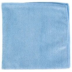 Unger® Unger ME40B SmartColor MicroWipe 16" X 16" Blue UltraLite Microfiber Cleaning Cloth - 10/Pack