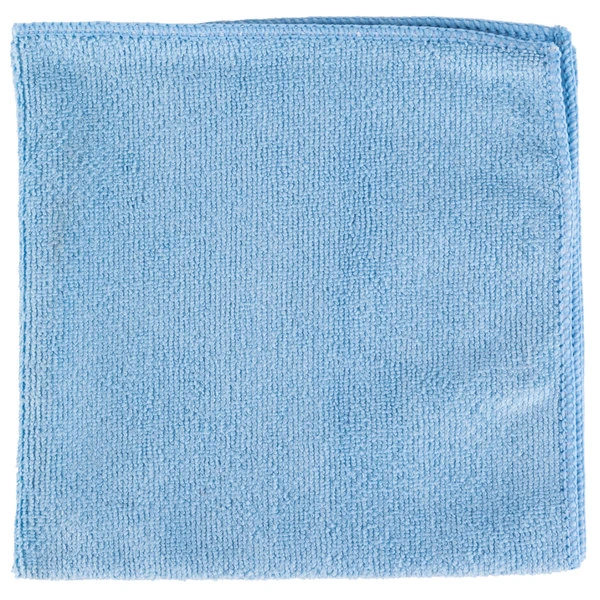 UngerĀ® Unger ME40B SmartColor MicroWipe 16" X 16" Blue UltraLite Microfiber Cleaning Cloth - 10/Pack