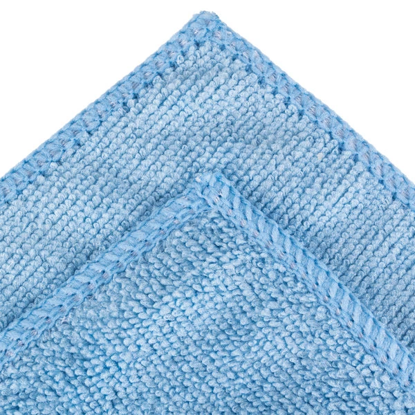 UngerĀ® Unger ME40B SmartColor MicroWipe 16" X 16" Blue UltraLite Microfiber Cleaning Cloth - 10/Pack - Image 6