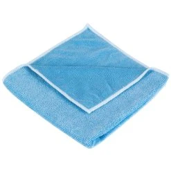 Unger® Unger MF40B SmartColor MicroWipe 16" X 15" Blue Heavy-Duty Microfiber Cleaning Cloth - 10/Pack