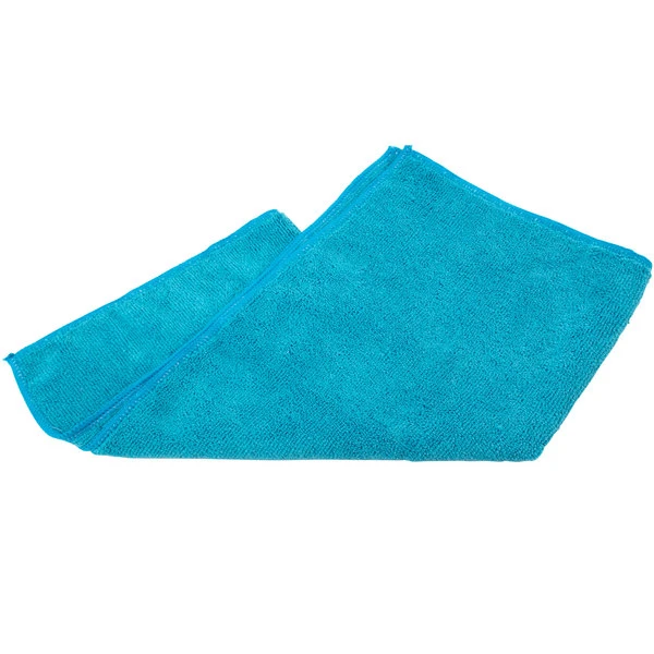 Unger® Unger MC40B SmartColor MicroWipe 16" X 16" Blue Light-Duty Microfiber Cleaning Cloth - 10/Pack - Image 3