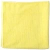 Unger® Unger MF40J SmartColor MicroWipe 16" X 15" Yellow Heavy-Duty Microfiber Cleaning Cloth - 10/Pack