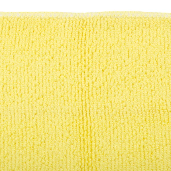 UngerĀ® Unger MF40J SmartColor MicroWipe 16" X 15" Yellow Heavy-Duty Microfiber Cleaning Cloth - 10/Pack - Image 6