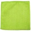 Unger® Unger ME400 SmartColor MicroWipe 16" X 16" Green UltraLite Microfiber Cleaning Cloth - 10/Pack