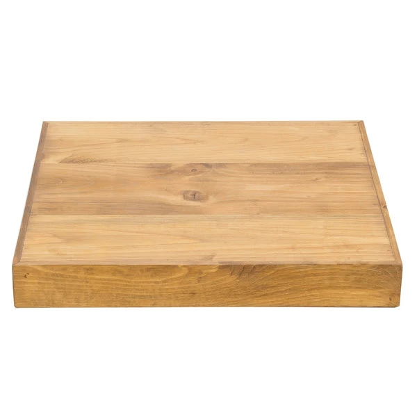 Cal-Mil 3474-99 Madera Rustic Pine 13" X 12" X 1 1/2" Coffee Tray - Image 4